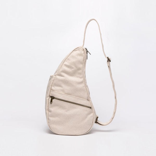 Womens Canvas Chest Bag White Crossbody Sling Bag For Women Chic