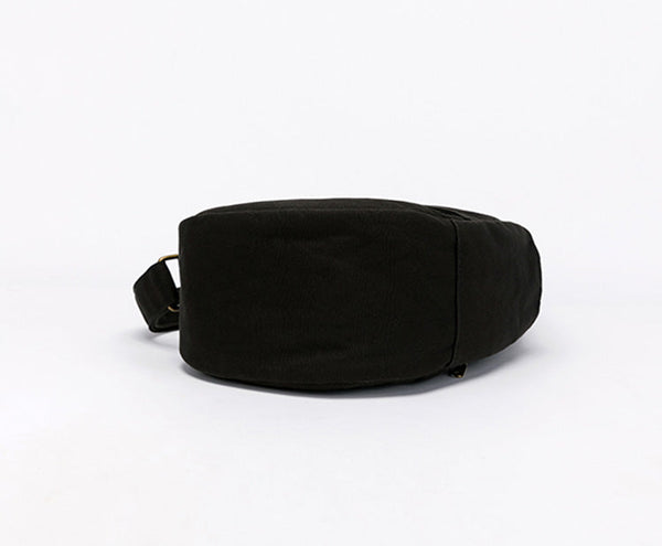 Womens Canvas Chest Bag White Crossbody Sling Bag For Women Handmade