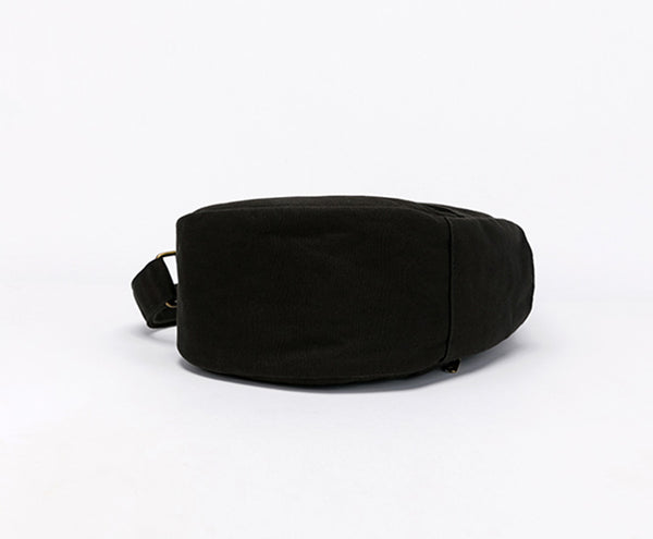 Womens Canvas Chest Bag White Crossbody Sling Bag For Women Handmade