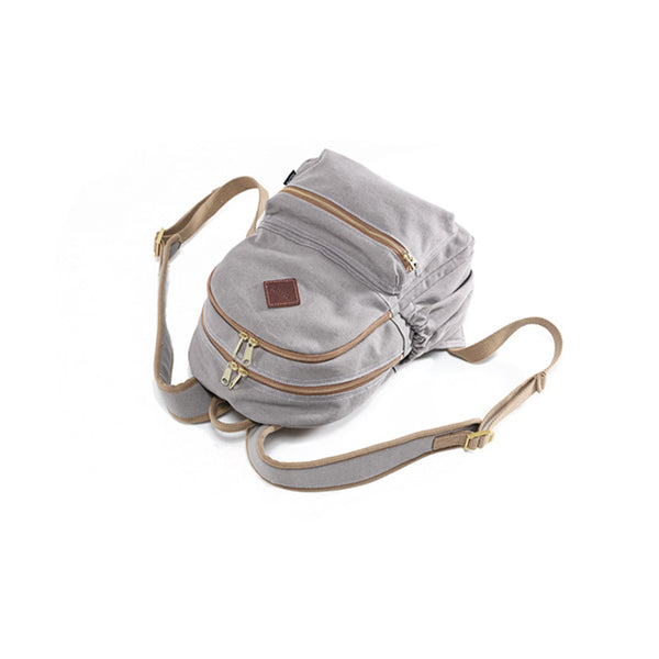 Womens Canvas Rucksack Purse Cute Backpacks For Women Stylish
