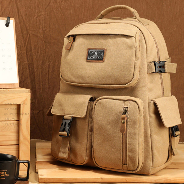 Womens Canvas Travel Backpack Rucksacks Stylish Backpacks For Women Boutique