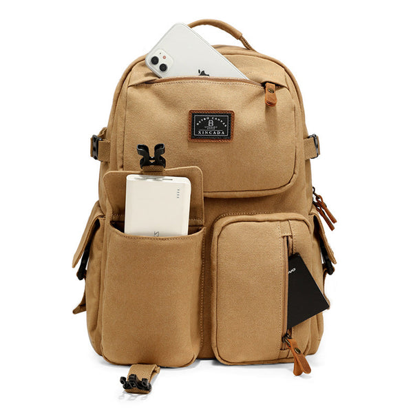 Womens Canvas Travel Backpack Rucksacks Stylish Backpacks For Women Cool