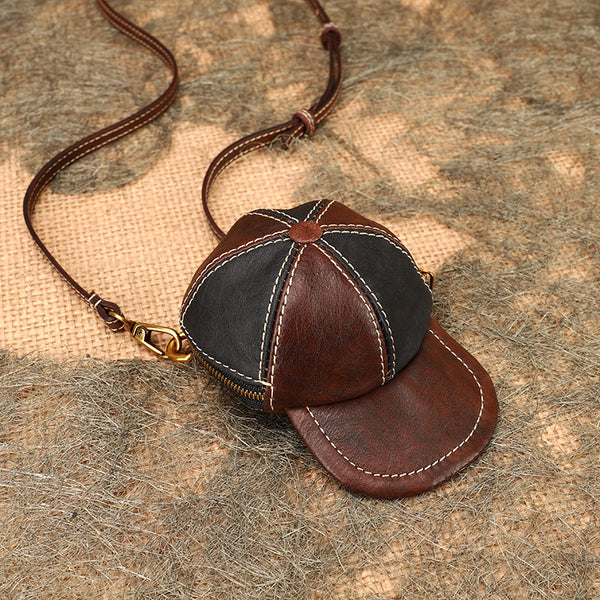 Womens Cap Shaped Mini Leather Crossbody Purse Cross Shoulder Bag Accessories