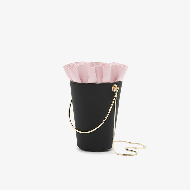 Womens Chain Crossbody Bags Leather Handbags