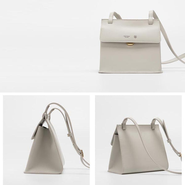 Womens Chic Leather Shoulder Bag Crossbody Bags Purse for Women Handmade