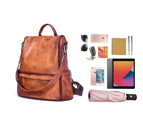 Womens Convertible Backpack Crossbody Bag Ladies Rucksack Bag Capacity