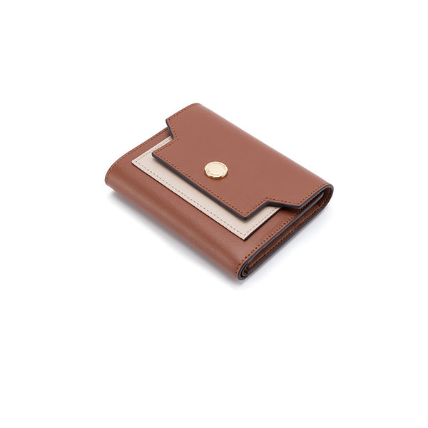Womens Cute Leather Wallets Small Wallet Purse for Women fashion