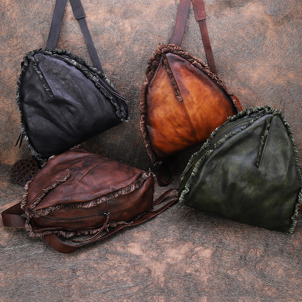 Womens Designer Leather Backpack Purse Small Rucksack Bags For Women Cute