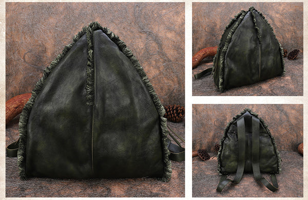 Womens Designer Leather Backpack Purse Small Rucksack Bags For Women Fashion