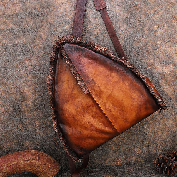 Womens Designer Leather Backpack Purse Small Rucksack Bags For Women Funky