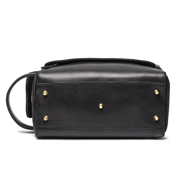 Handmade Women's Genuine Leather Wristlet Wallet Small Handbags  for Women
