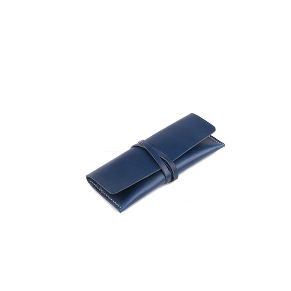 Womens Handmade Slim Leather Long Wallets Purse Clutch for Women Handmade