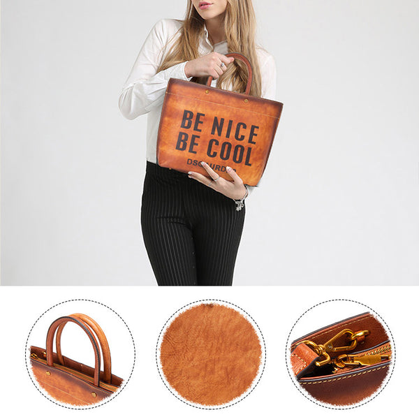 Womens Leather Tote Bag Large Capacity Handbags Purses for Women Boutique