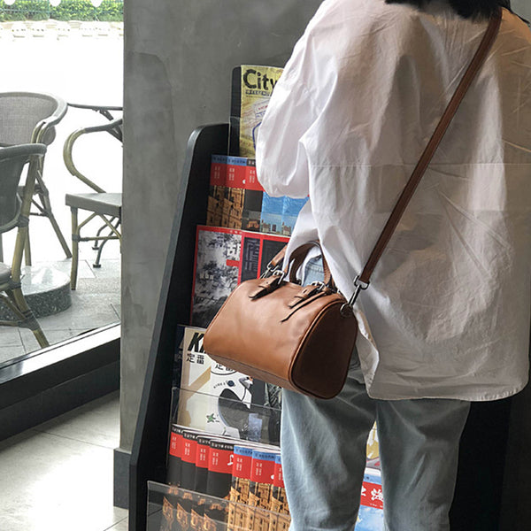 Womens Leather Trending Handbags Boston Bag Cross Shoulder Bag For Women Fashion