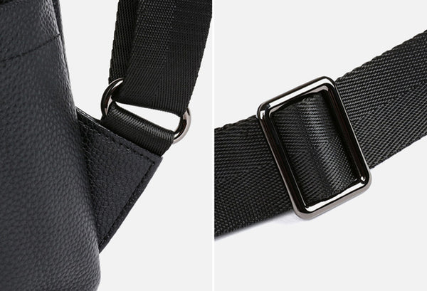 Womens Small Black Leather Backpack Purse Black Rucksack For Women Gift