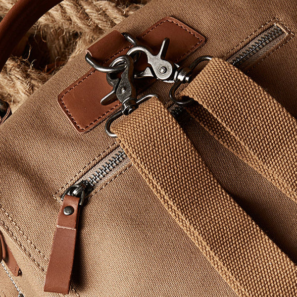 Womens Small Canvas Leather Sling Backpack Purse Rucksack Handbag for Women Cool