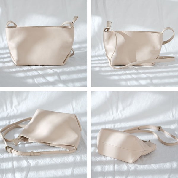 Womens Small Cowhide Leather Crossbody Purse Side Bags for Women Fashion