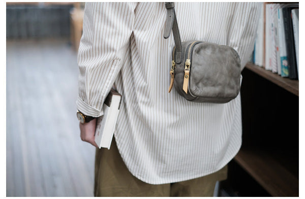 Fashion Women's Leather Chest Sling Bag Crossbody Sling Pack For Women Cool