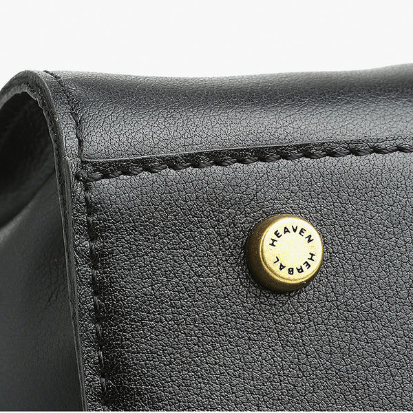 Womens Small Real Leather Backpack Bag Purse Black Fashion Backpacks for Girls Details