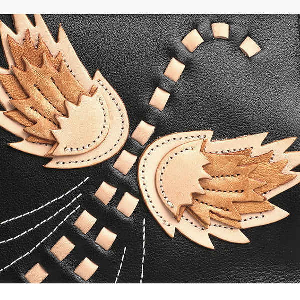 Womens Small Real Leather Backpack Bag Purse Black Fashion Backpacks for Girls cool