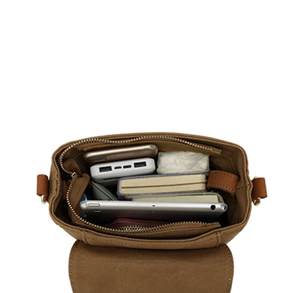 Womens Small Waterproof Canvas And Leather Backpack Satchel Handbags For Women Vintage