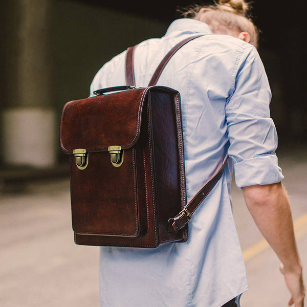 Womens Square Leather Fashion Backpack Trendy Backpacks Book Bag Purse for Women Designer