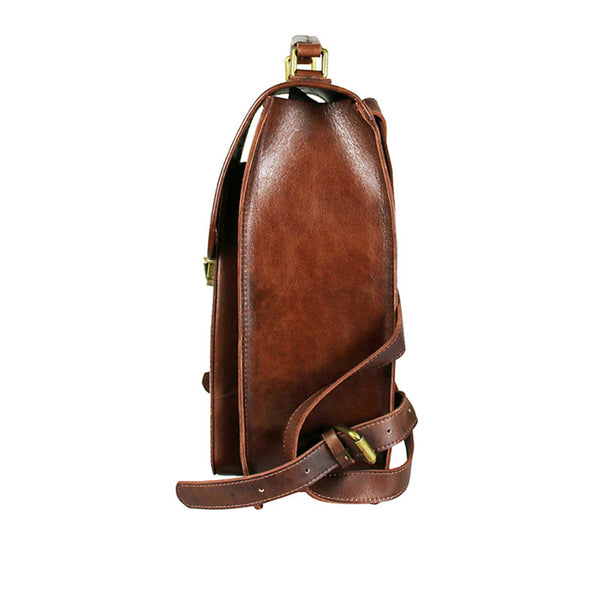 Womens Square Leather Fashion Backpack Trendy Backpacks Book Bag