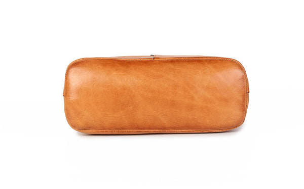 Womens Vintage Leather Handbags Over The Shoulder Purse For Women Genuine Leather