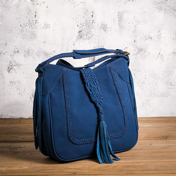 Womens Western Crossbody Purse With Fringe Vegan Leather Crossbody Boho Bag Aesthetic