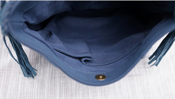 Womens Western Crossbody Purse With Fringe Vegan Leather Crossbody Boho Bag Casual