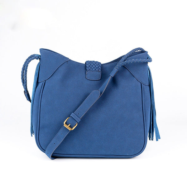 Womens Western Crossbody Purse With Fringe Vegan Leather Crossbody Boho Bag Chic