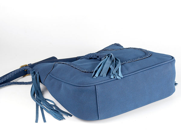 Womens Western Crossbody Purse With Fringe Vegan Leather Crossbody Boho Bag Cool