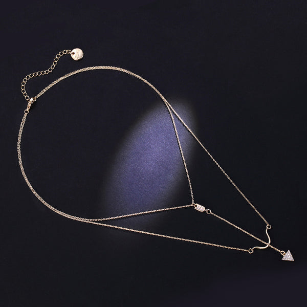 Y Necklace Gold Fashion Jewelry Accessories Women