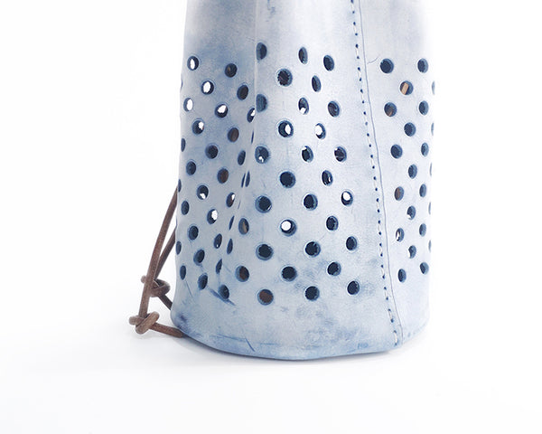 ladies handmade Waxed leather crossbody bag crossbody sling bag for women Outside