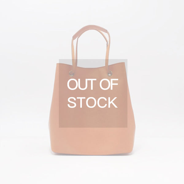 Handmade Vintage Leather Handbag Bucket Bag Purse Women