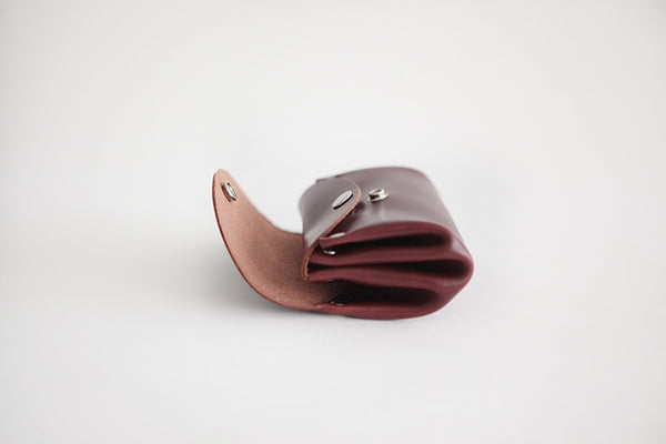 Handmade Womens Leather Coin Purse Card Wallet Purses for Women