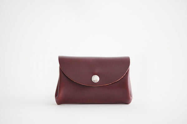 Handmade Womens Leather Coin Purse Card Wallet Purses for Women