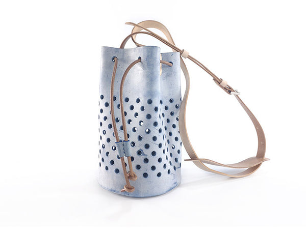 small womens leather drawstring crossbody bucket bag purse side bags for women Durable