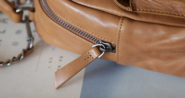 Convertible Leather Backpack Purse for Women Mini Vintage Chain Shoulder Bag