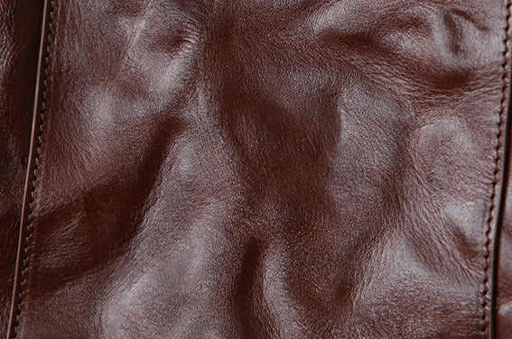 Womens Small Vegetable Tanned Leather Underarm Bag Vertical Handbag and Crossbody Bag