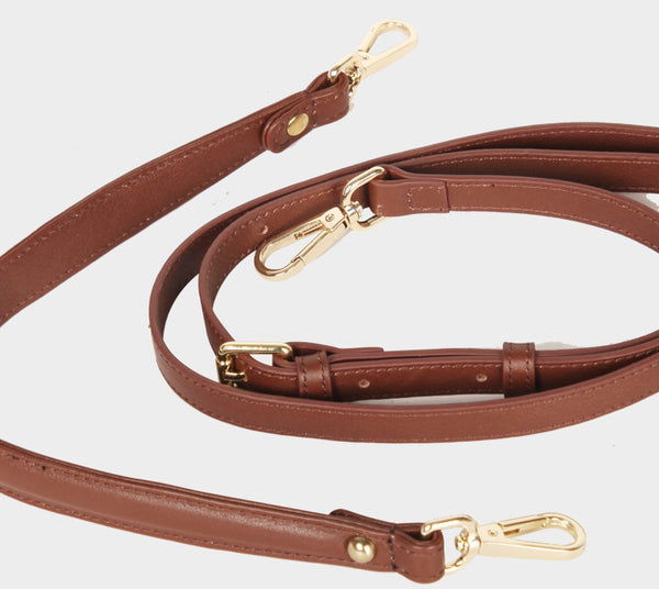 Boho Womens Patchwork Leather Bucket Bag Small Crossbody Handbag Elegant