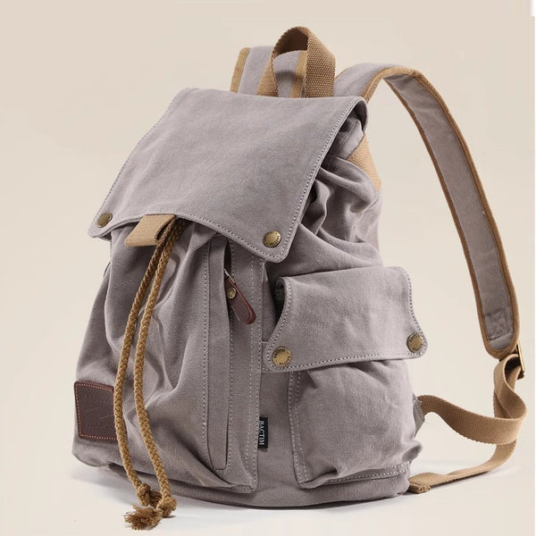 Canvas Backpack Purse for Women Casual Rucksack for Daily Adventures and Travel