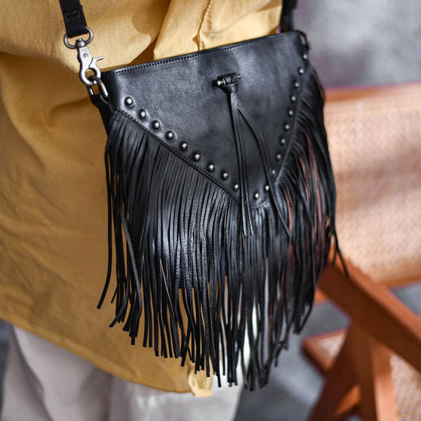 Casual Womens Fringe Crossbody Purse Vintage Boho Bags Latest