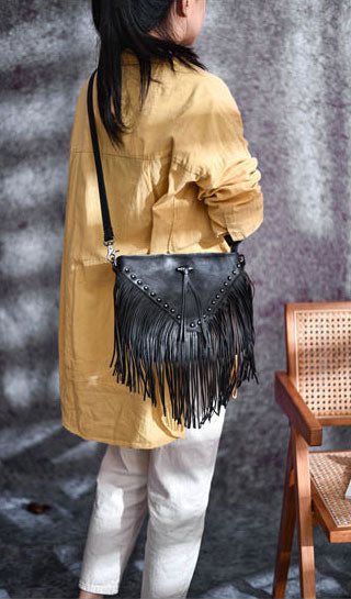Casual Womens Fringe Crossbody Purse Vintage Boho Bags Quality