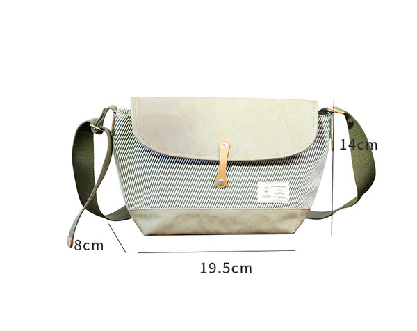 Casual Womens Shoulder Purse Small Canvas Crossbody Bag Cool