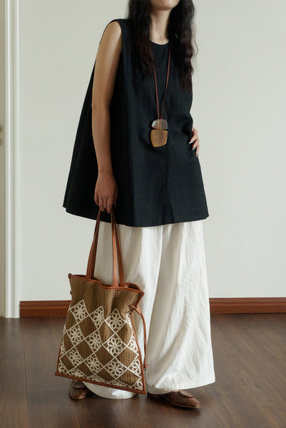 Chic Women's Boho Handbags Crochet Tote Bag For Women Classy