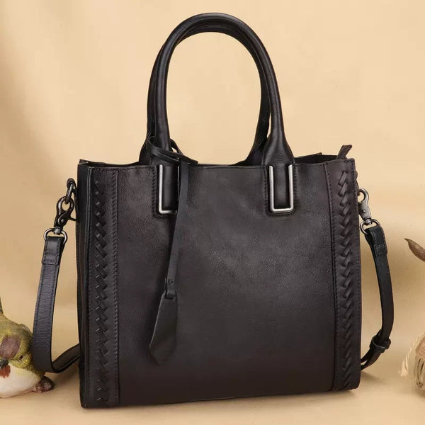 Classy-Ladies-Small-Leather-Tote-Bag-Top-Handle-Handbag-For-Women-Casual