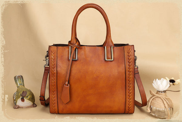 Classy-Ladies-Small-Leather-Tote-Bag-Top-Handle-Handbag-For-Women-Chic