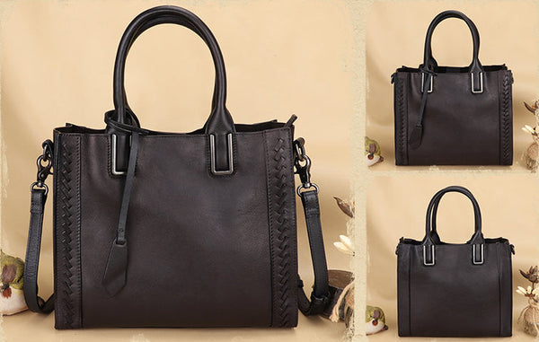 Classy-Ladies-Small-Leather-Tote-Bag-Top-Handle-Handbag-For-Women-Designer