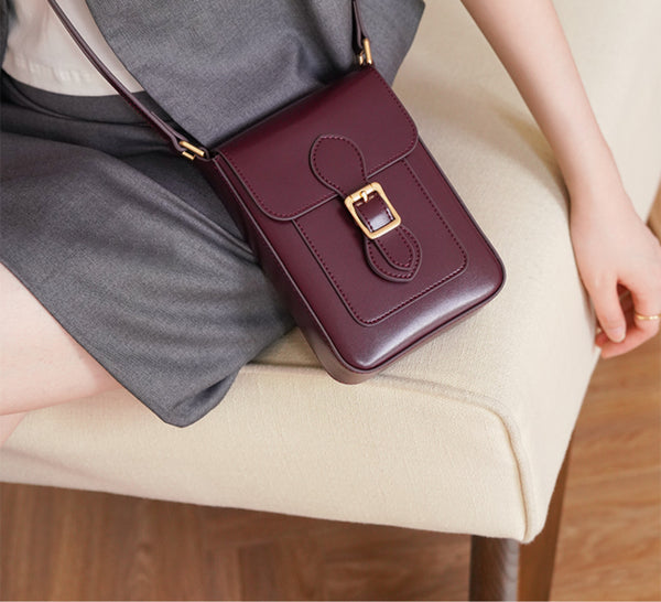 Stylish Womens Mini Leather Shoulder Bag Crossbody Bags For Women